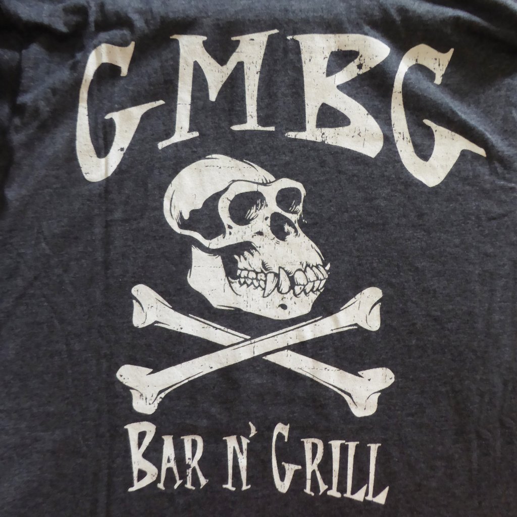 New Gas Monkey Garage Brand Gas Monkey Bar  Grill Mens Gray Xl TShirt